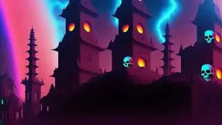 Hollywood Burns - Bazaar of the Damned - AI Music Video