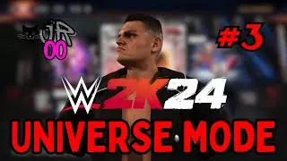 THE UNFORGIVING STEEL CAGE! || WWE 2K24 Universe Mode [EPISODE #3]