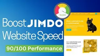 Jimdo Speed Optimization Tutorial - Boost Jimdo Website Speed | Website Speed Optimization