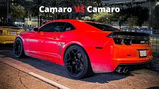 Camaro SS from New Orleans WANTED the smoke!