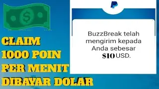 TUTORIAL CARA MENDAPATKAN DOLAR GRATIS!! || CLAIM 1000 POIN DAPAT $10
