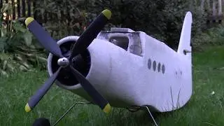 AN 2 Antonov 1400 mm RC Zkouška zvukového modulu Sense Hobby ESS-AIR