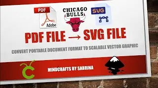 Converting PDF files to SVG files for use in Cricut Design Space.