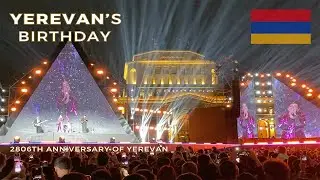 Great Festive Atmosphere in Yerevan, Armenia - Erebuni-Yerevan 2806th Anniversary Celebration