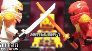 Lego Ninjago lost in Minecraft Nether