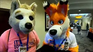 Indy Fur Con - Damaron and Doon the Fox