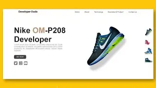 05 | Building a Website's Landing page using HTML, CSS & JS | Frontend Project