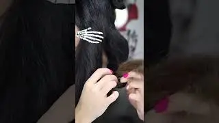 Genshin impact hairtutorial  -Baizhu hairstyle 