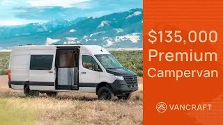Beautiful Camper Van Build | VanCraft Sprinter Van Conversion - Rover XL Walkthrough