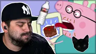 YTP - Peppa Pig try not to Laugh #2 (WITH WATER) REACTION!