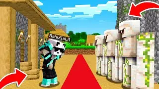 The Iron Golem SPLIT the Village in Half!