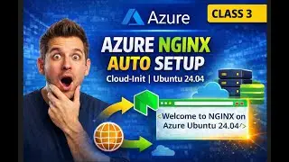 Azure Ubuntu VM NGINX Web Server using Cloud Init  Website Hosting