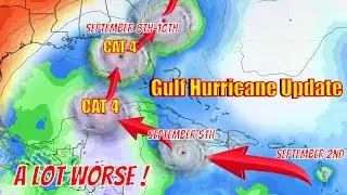Gulf Hurricane Just Got A LOT Worse! Potential CAT 4