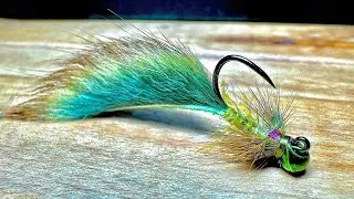 Jiggy Damsel (Weedless) Damselfly Nymph Fly Pattern Fly Tying Tutorial