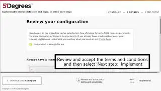Using the 51 Degrees Cloud Configurator