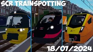 Trains At Rocket Parade 18/07/2024 - SCR Trainspotting - Roblox Stepford County Railway