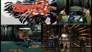 OpenBOR Resident evil 2  Crisis Evil Bootleg | Leon Senario Full Walkthrough
