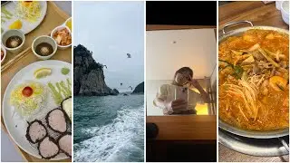 🦀엄마랑 둘이 거제도 여행VLOG l 유학생 방학 브이로그 l 동고