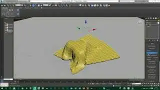 3DS Max - Cloth tool