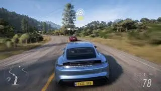 Forza Horizon 5-  2020 Porsche Taycan Turbo S Gameplay