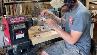 Woodturning - crochet extra clear