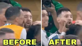 When Di Maria kisses Messi 😘🙃 #messi #faysal