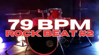 79 BPM - Rock Drum Beat - Loop 2