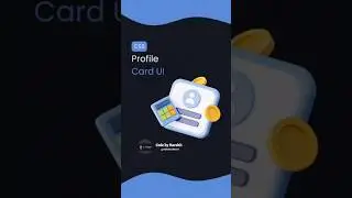 Profile card animation using HTML CSS ✨ A Dynamic card animation 💕💕 