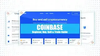 Coinbase Tutorial - How / Where To Buy Bitcoin & Crypto Using A Credit Debit Card