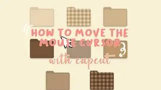 TUTORIAL KURSOR BERGERAK - CAPCUT☁