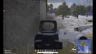 Агрессирую на стену из-за P90. PUBG