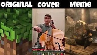 Fat Bee Playing Violin Original vs Cover vs Meme