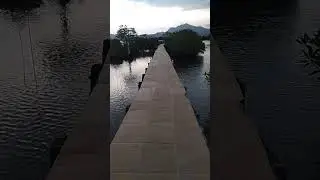 At the end of this long boardwalk is surprising, watch till the end