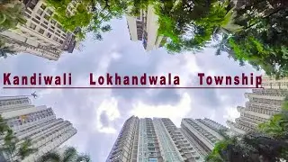 Lokhandwala Complex Kandivali East 4K Drive | कांदिवली का लोखंडवाला कॉम्प्लेक्स | Mumbai 🇮🇳