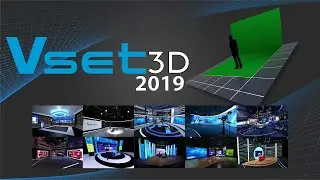 Vset3D Virtual set | Virtual studio Software