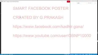 SMART FACEBOOK POSTER