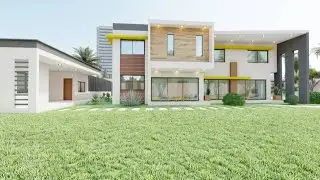 VILLA DUPLEX HAUT STANDING / DUPLEX HOUSE DESIGN / ARCHITECTURE ANIMATION LUMION