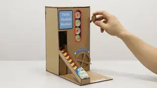 DIY Candy Vending Machine at Home