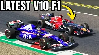 The Last F1 Car to Use V10 Engine VS Current F1