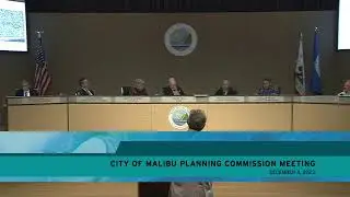 Planning Commission Regular Meeting - December 4, 2023