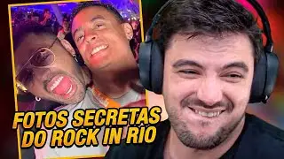 FELIPE NETO MOSTROU FOTOS SECRETAS DO ROCK IN RIO