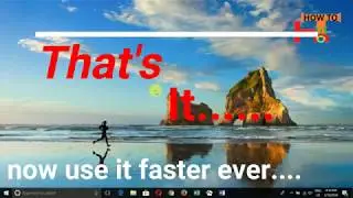 how to make windows 10 faster