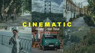 Cinematic Street Tone | Photoshop Tutorial #photoshop #tutorial #photoshoptutorial #viral