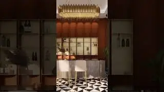 Modern Luxury Home Bar Design | Modern Home Interior Design Ideas | Evolve India