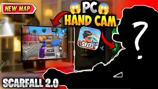 ScarFall 2.0 Goa Map & PC Handcam Gameplay  || ScarFall 2.0 New Gameplay 2024 | ScarFall 2.0