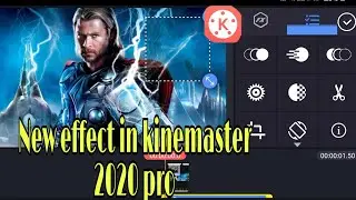 Thor hammer catch vfx in kinemaster ||kinemaster thor effect ||in Telugu .