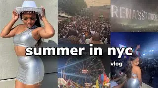 NYC VLOG: Everyday People, Coney Island and Beyoncé Renaissance Concert 👽✨