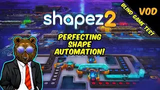 🔴German Engineer tests the most Satisfying Factory Game - Shapez 2
