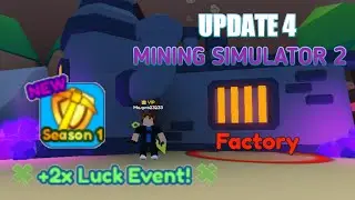 New Update - Season 1, Gem Factory and Many More ! - Mining Simulator 2