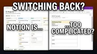 Notion Is Too Complicated | Why I Switched Back to OneNote